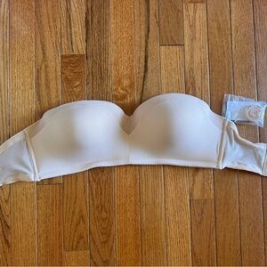NWT Lively No-Wire Strapless: Toasted Almond - 36DD